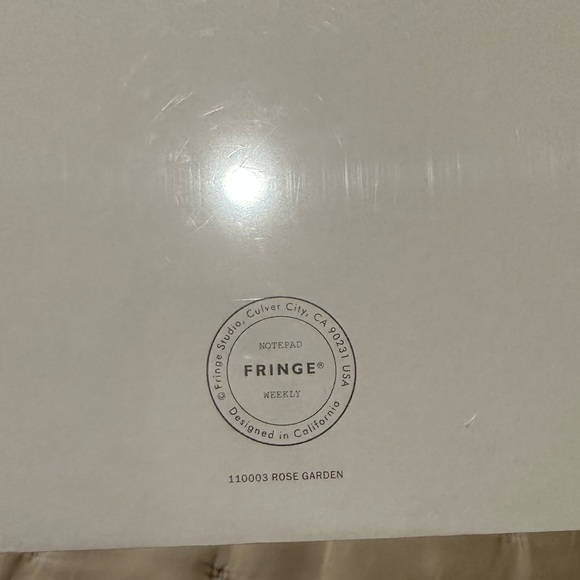 New Fringe Studio Rose Garden Large Desktop Weekly Planner - 80 Sheets - Picture 5 of 12